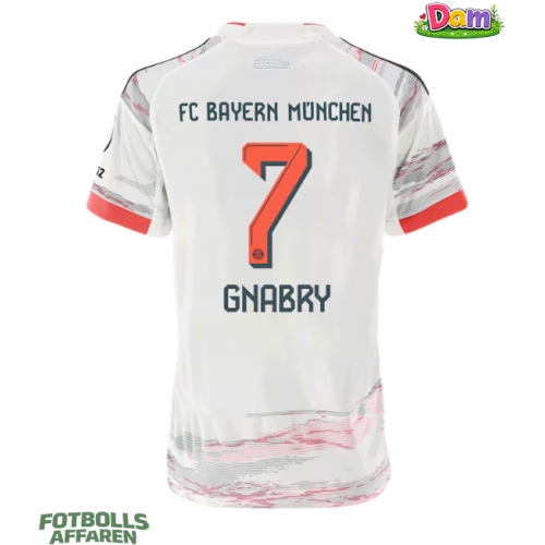 Bayern Munich Serge Gnabry #7 Bortatröja Kvinnor 2025-26 Kortärmad